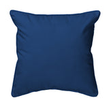 Blue Script Octopus Corded Pillow