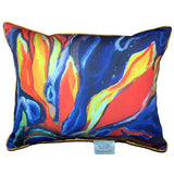 Purple Paradise Corded Pillow