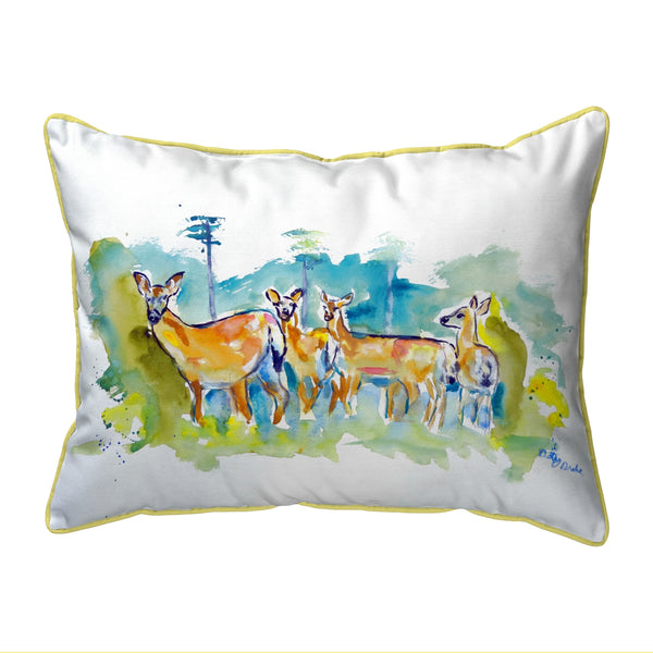 Deer Herd Corded Pillow