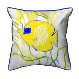 Yellow Tang Corded Pillow