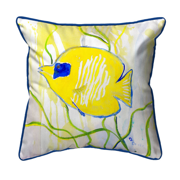 Yellow Tang Corded Pillow