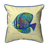 Sailfin Tang - Yellow Corded Pillow