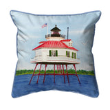 Drum Point Lighthouse Corded Pillow