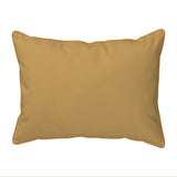 Gold Rising SunFlower Corded Pillow