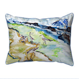 Sandpipers & Heron Corded Pillow