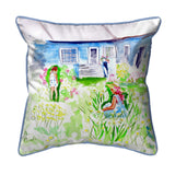 Front Yard Garden Corded Pillow