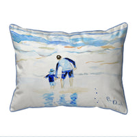 Facing the Waves Corded Pillow