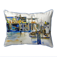 Fishing Boat Corded Pillow