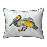 Gertrude Pelican Corded Pillow