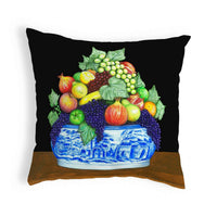 Fruit in Bowl Noncorded Pillow