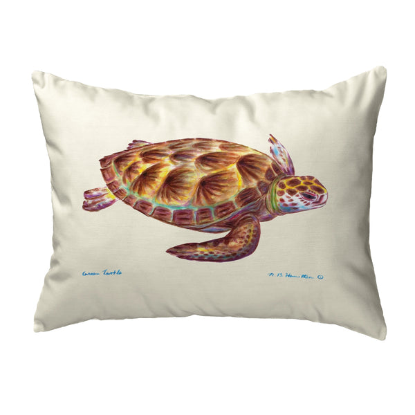 Green Sea Turtle Pillow