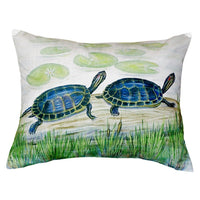 Two Turtles Pillow