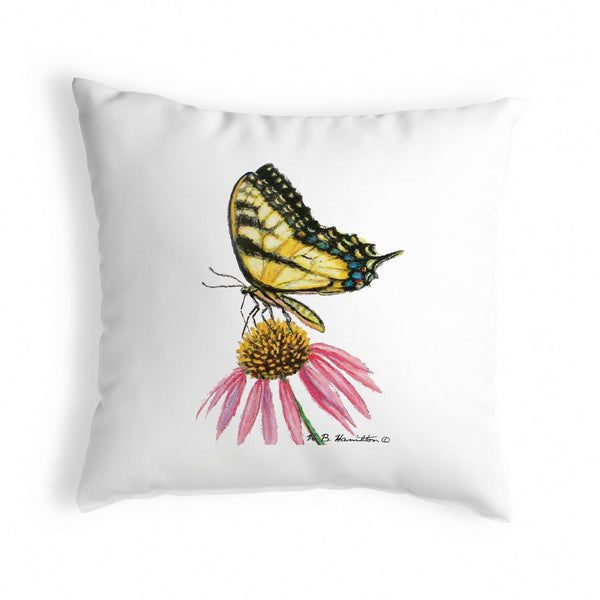 Tiger Swallowtail Butterfly Noncorded Pillow