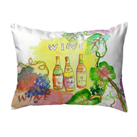 Wine Bottles Pillow