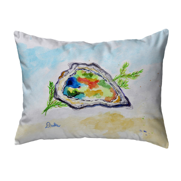 Colorful Oyster Noncorded Indoor/Outdoor Pillow