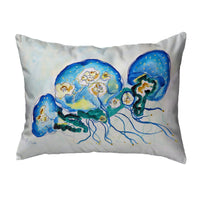 Multi Jellyfish Noncorded Indoor/Outdoor Pillow