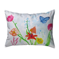 Pastel Garden Noncorded Indoor/Outdoor Pillow