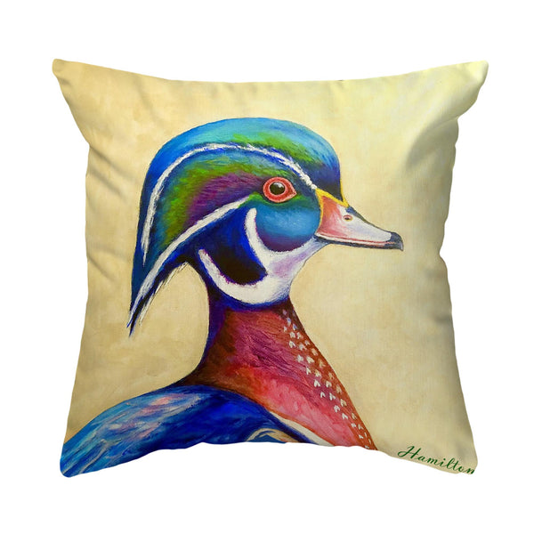 Mr. Wood Duck Noncorded Pillow