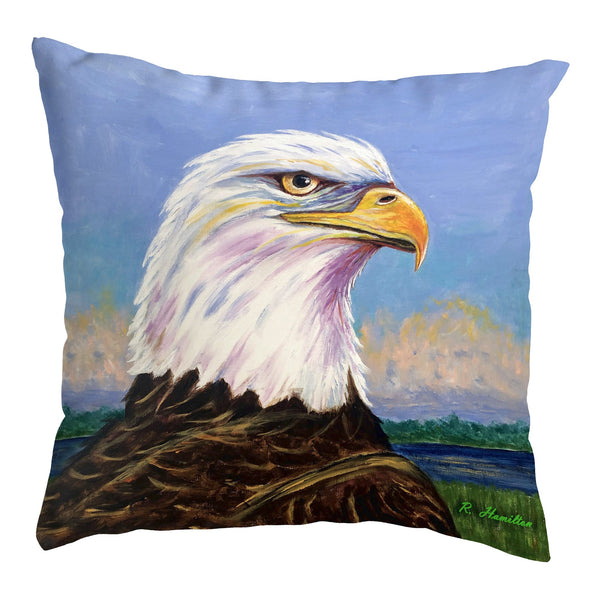 Eagle Portrait Noncorded Pillow