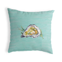 Oyster Shell Teal Pillow