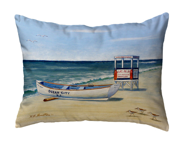 Ocean City Lifeguard Stand Noncorded Pillow