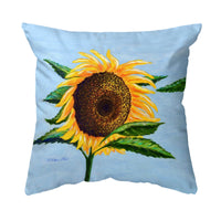 Sleepy Sunflower Noncorded Indoor/Outdoor Pillow