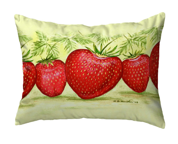 Strawberries No-Cord Pillow