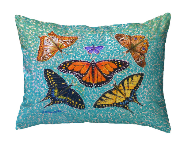 Butterfly Arrangement No-Cord Pillow