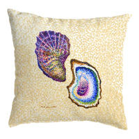 Two Oysters No-Cord Pillow