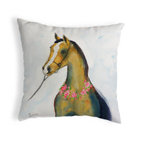 Horse & Garland Pillow