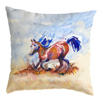 Betsy's Wild Horse No-Cord Pillow