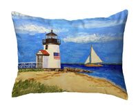 Brant Point Lighthouse, MA No-Cord Pillow