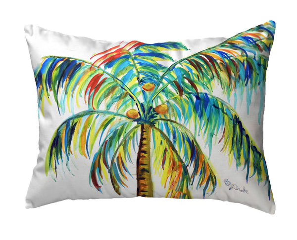 Multi-Color Palm No-Cord Pillow