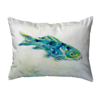 Blue Koi Pillow