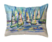 More Sailboats No-Cord Pillow