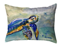 Happy Sea Turtle No-Cord Pillow