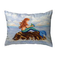 Mermaid & Sea Turtle No-Cord Pillow