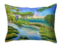 Marsh Life No-Cord Pillow