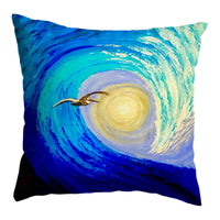 Palette Wave & Pelican No-Cord Pillow