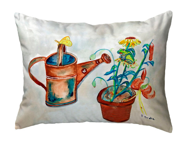 Watering Can No-Cord Pillow