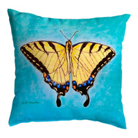 Spreadwing Tiger Swallowtail No-Cord Pillow