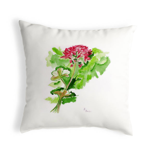 Geranium Pillow