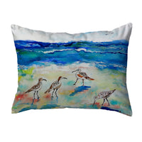 Betsy's Sandpipers Pillow