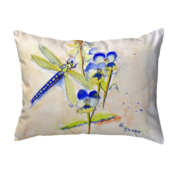 Blue DragonFly Pillow