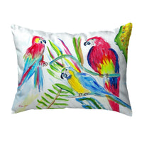 Three Parrots Pillow