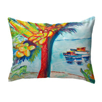 Cocoa Nuts & Boats Pillow