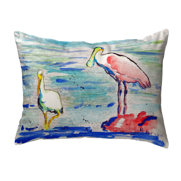 Spoonbill & Ibis Pillow