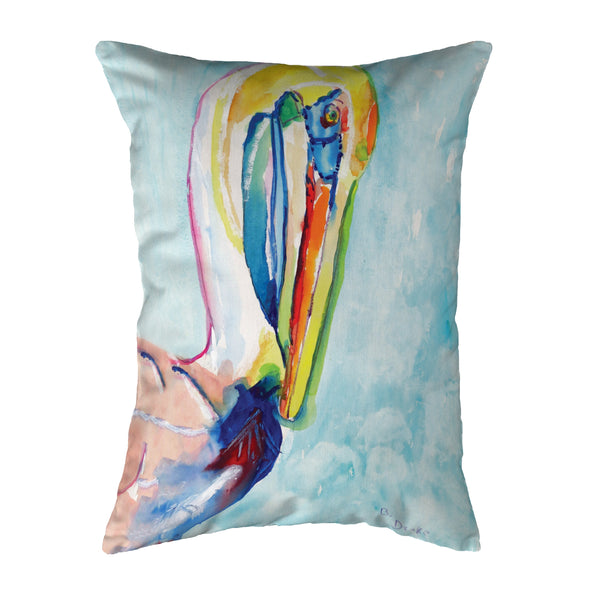 Pelican Head Indoor/Outdoor Pillow