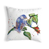 Betsy's Blue Bird Pillow