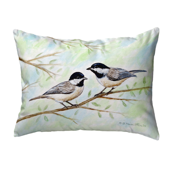 Dick's Chickadees Pillow